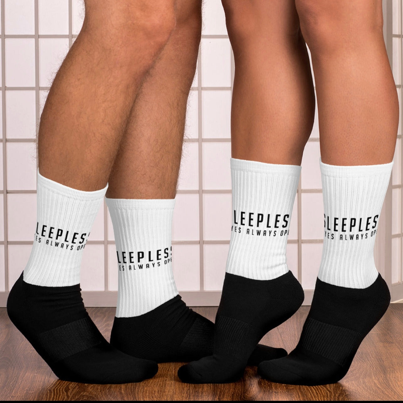 Sleepless Apparel Box Logo Socks