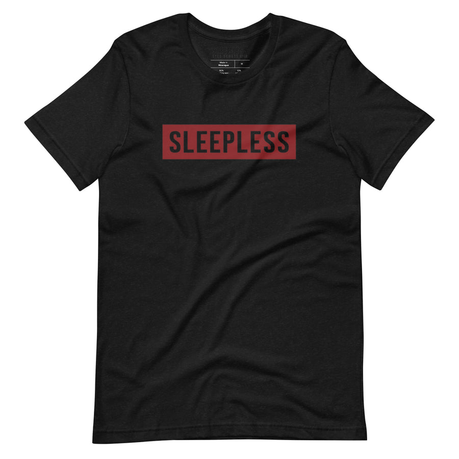 Sleepless Apparel Boxed logo Unisex t-shirt